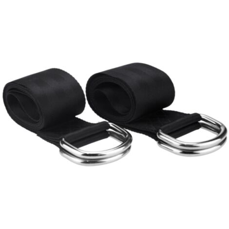 Sangle pour hamac 150 x 2, fixation pour hamac avec 2 crochets de sécurité et anneaux en D pour la fixation d'une balançoire, d'un hamac, d'un siège de camping ou suspendu, poids 550 kg