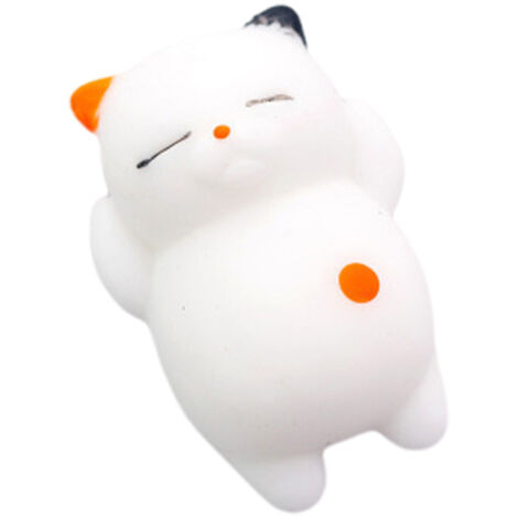 1 jouet anti-stress à presser (chaton), jouet anti-stress souple en TPR, idéal pour les fêtes, le bureau ou la maison.