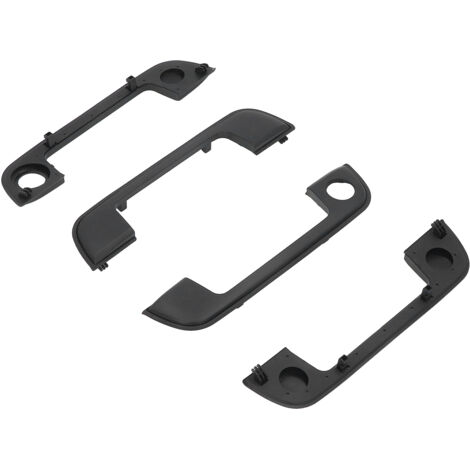 Poignée de porte extérieure de voiture 51218122442, ensemble de garniture de cadre de poignée de porte noire pour E36 E34 E32