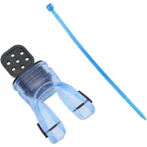 Embout buccal thermoplastique TOOKE pour tuba de plongée, deuxième étage de détendeur, bleu ciel (1/5)
