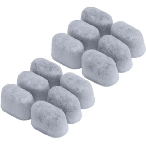Filtres à eau de charbon actif pour machines à café - lot de 12 (1/5)