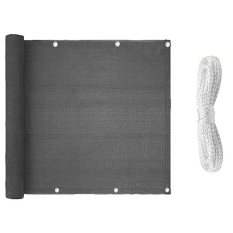Paravent de balcon, bâche de balcon, paravent de balcon L90 x H500 cm (1/5)