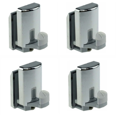 Roues de Porte de Douche à Double Roulettes - 4 Pièces (1/5)