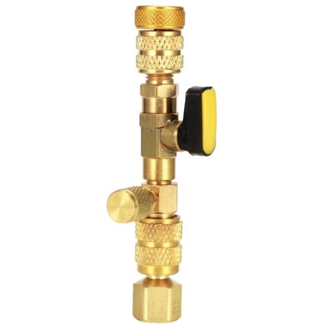 Outil d'extraction d'obus de valve 1/4 po 5/16 po pour ports de service CVC/climatisation (1/5)