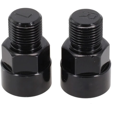 Adaptateur de pédales de vélo compatible avec les manivelles de 9/16 pouces et les pédales de 1/2 pouce. (1/5)