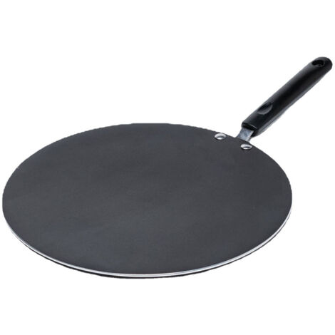Poêle antiadhésive pour la cuisson des œufs et des steaks, avec poignée, crêpière, plats à four pour chapati et tortillas. (1/5)