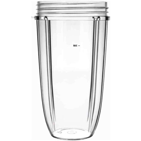 Bol de rechange de 946 ml (32 oz) pour blender, compatible avec les blenders haute vitesse de 600 W et 900 W. (1/5)