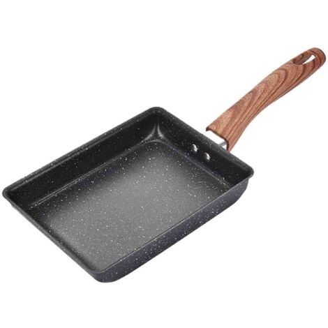 Poêle Antiadhésive Carrée - JINFGERNE - Plaque de Cuisson Extérieure, Idéale pour Restaurants et Cuisine Domestique (1/5)