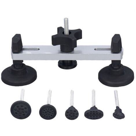 Kit d'extracteur de pont pour débosselage, outil de réparation sans peinture pour carrosserie automobile, outil de levage pour l'entretien et le débosselage après grêle (1/5)