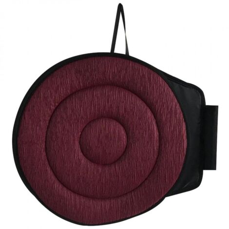 Coussin pivotant à 360° pour siège auto, Fokelyi, tissu, 40 x 40 x 2 cm, aide à la mobilité (1/5)