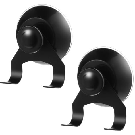 Douchezuignaphaken - JINFGERNE - 2-Pack Haken en Acier Inoxydable et Silicone, Ventouses Réutilisables pour Salle de Bain et Cuisine, Installation Sans Perçage (1/5)
