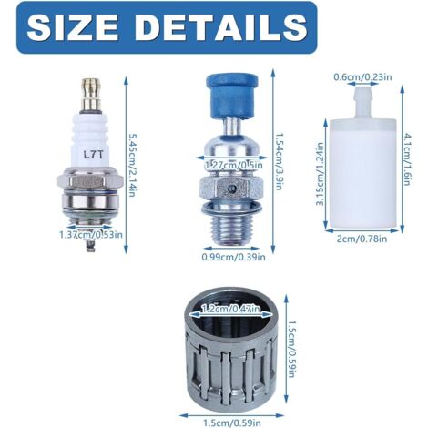 Kit piston pour tronconneuse HUSQVARNA