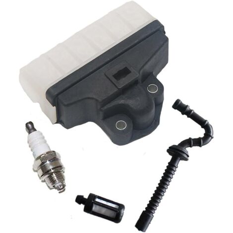 Aftermarket Filtre à air Filtre à carburant Tuyau Bougie d'allumage Compatible with tronçonneuse Stihl 021 023 025 MS210 MS230 MS250 (1/4)