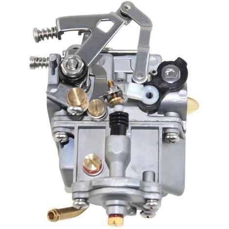 S-giant Carburateur pour moteur hors-bord Mercury/Tohatsu F9.8/9.9 - Compatible avec 3303-895110T01 3303-895110T11 3303-8M0104462 et 1300-8M0167272. (1/5)