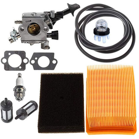 Ensemble de carburateur Stihl BR350 BR430 BR450 - Avec filtre à air filtre à huile et bougie d'allumage (1/5)