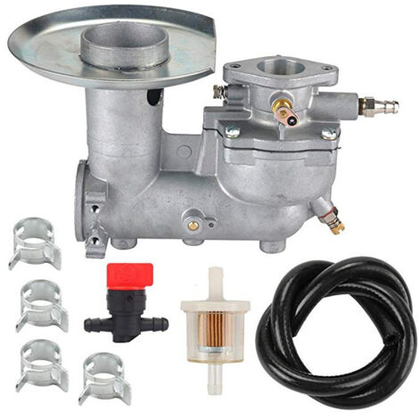 Ensemble de carburateur 392587 - Briggs & Stratton 391065 391074 391992 - Avec tuyau d'huile et filtre à huile etc. (1/4)