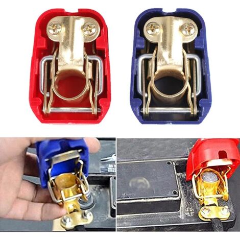 Boulon De Borne De Batterie Voiture En Acier Inoxydable - Vis De Remplacement Pour Cosses - Compatible 19116852, 6X0915138... - 9