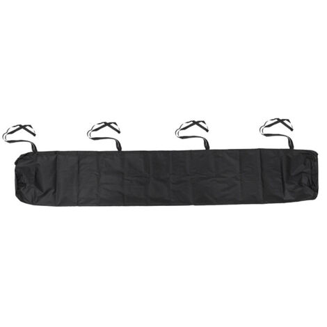 S-giant Housse De Protection pour Auvent Extérieur Résistante à La Poussière Et à La Neige pour Auvent De Terrasse Housse De Rangement, Protection Imperméable en Hiver,Noir,3M (1/5)