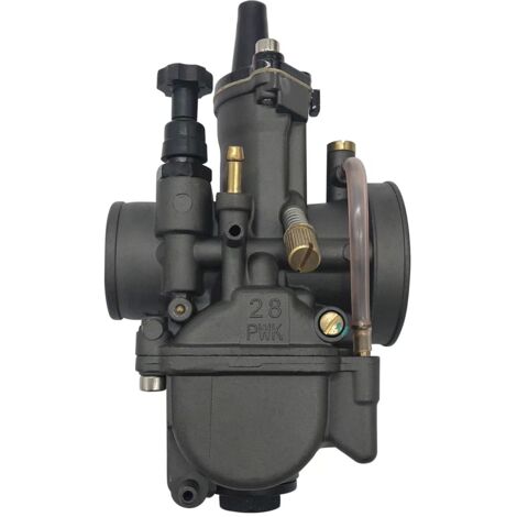 S-giant Carburateur pour moto 28mm 30mm PWK 32 34 noir - Carburateur de course - Compatible avec moto (1/5)