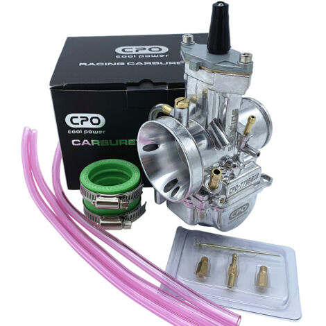 S-giant Carburateur pour moto - PWK - Carburateur PWK32 - Argent. (1/5)