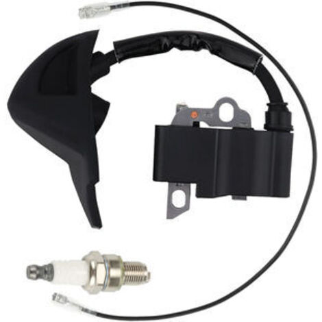 S-giant Bobine d'allumage haute tension compatible avec BG56, BG86, BG86C, SH56, SH86 avec bougie (1/4)