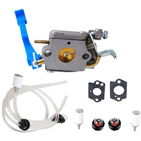 S-giant Ensemble de carburateur 125B - Husqvarna 545081811 - Avec tuyau d'huile filtre à huile et bulle d'huile (1/5)