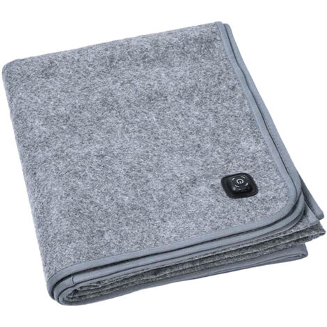 Couverture chauffante douce avec 3 niveaux de chauffage, recharge USB, couverture chauffante thermique et électrique, chauffe-corps (1/5)
