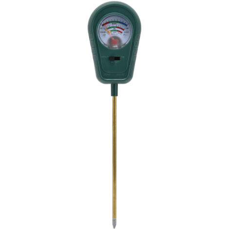 Kit de testeur de sol 3 en 1 Multifinection Fertility Mumiture PH METER POUR GARDER FARM INDOOR EXTÉRIEUR