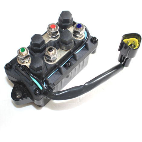 S-giant Relais de levage hydraulique pour moteur hors-bord Yamaha 2 temps  60 à 250 chevaux - Compatible avec 61A-81950-00. (1/5)