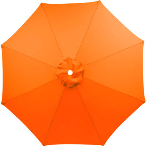S-giant Toile de Remplacement pour Parasol 8 Branches – Housse de Parasol Banana, Résistante aux UV et Imperméable, Parasol de Jardin, Toile de Remplacement en Toile de Haute Qualité( Orange,300CM)