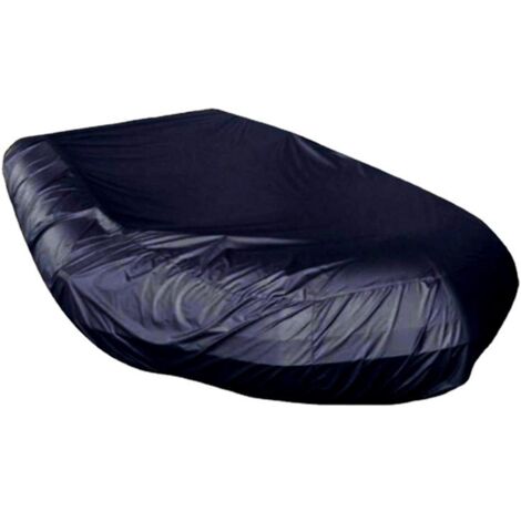 S-giant Housse de Bateau Gonflable 210D résistante aux UV Housse de Bateau de dériveur Gonflable étui de Protection antipoussière Kayak Oxford Tissu Housse étanche(Noir,230x94x46cm) (1/5)