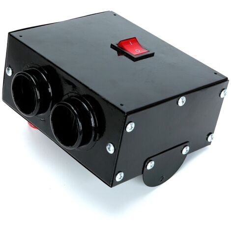 S-giant Kit de chauffage de voiture dégivrage de ventilateur de chauffage rapide haute puissance dégivreur pour pare-brise d'automobile dégivreur de pare-brise d'hiver 24 V 400-600W (1/5)