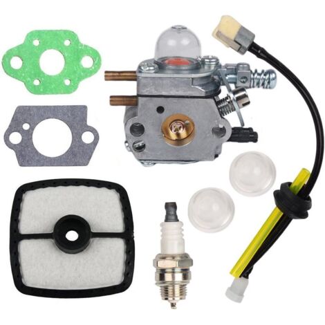 OxoxO Carburateur de carburateur avec Joint d'étanchéité Filtre à air Ampoule d'amorçage Bougie d'allumage pour Zama C1U-K52 (1/5)