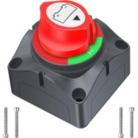 S-giant Battery Terminal Battery Pole Terminals Set Battery Terminals Connector Car Battery Clamps 12 V/24 V Car Ship Van Battery (T011)(1)