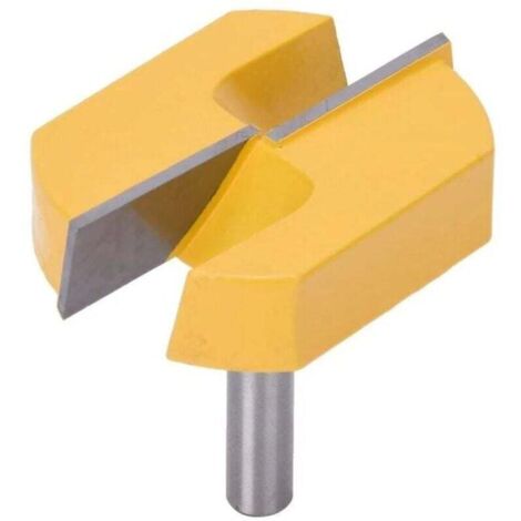 (8x57mm) Fraise de Queue de 8mm, Fraise de Rabotage de Surface de Fond de Rabotage de Nettoyage de en Bas (1/4)