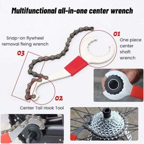 Outil Démontage Chaîne Vélo – Coupe-Chaîne En Acier Carbone, 75x91x19 Mm, 115 G – Pour VTT, Ville, Pliant – Noir
