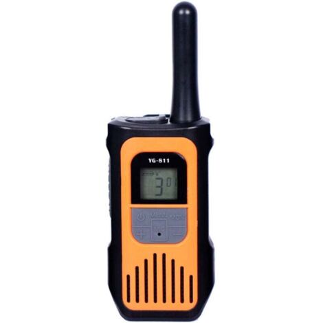 Talkie Walkie Rechargeable Enfants Adultes 2 Pièces, Talkie-Walkie Longue Portée avec 16 Canaux Radio à 2 Voies Écran LCD, Walkie Talkie USB avec pour Jeu d'Aventure, Randoneé, Vélo