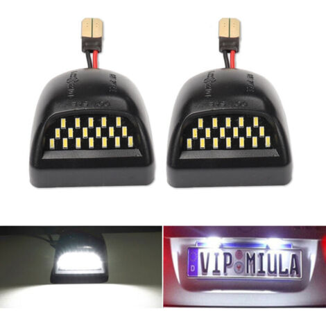 Kit D'éclairage LED Pour Plaque D'immatriculation - 24 LEDs - Pour Ford C-MAX (2003-2010) Et Focus MK2 (2003-2008) - Facile à Installer, Longue Durée De Vie Ampoules Ford C-MAX