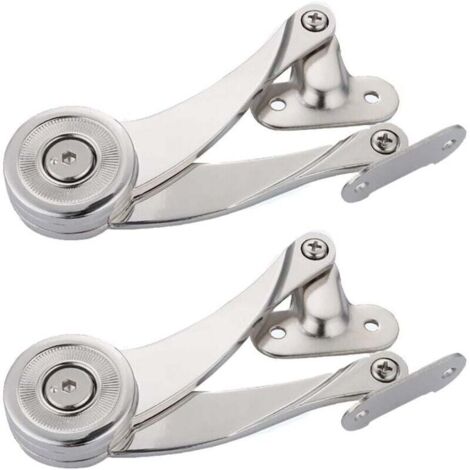 2 pièces] Lit pliant Mécanisme d'angle de charnière de levage Support de canapé paresseux Charnière autobloquante Accessoires de quincaillerie de meubles (Noir