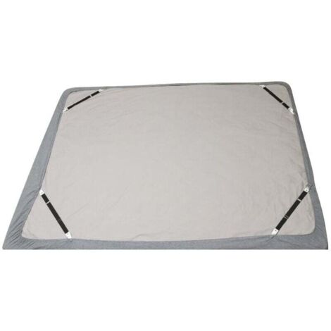 (Lot de 4 courts noirs) Sangles de support de drap de lit - Clips de drap-housse réglables Bretelles de fixation de drap de lit Support de pince élastique utilisé pour les draps de lit, les housses de (1/4)