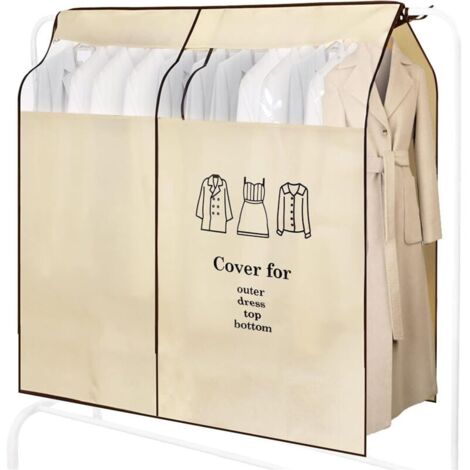 Housse De Vêtements, Housse Transparente Pour Portemanteau, Housse Protection Transparente