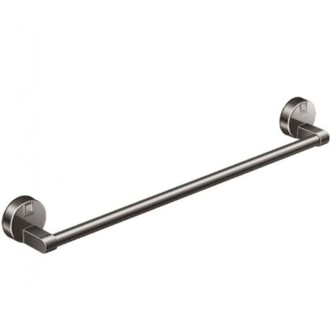 Porte-serviettes à ventouse pour salle de bain, barre porte-serviettes de salle de bain sans perforation, support de rangement mural pour serviettes de bain (1/4)