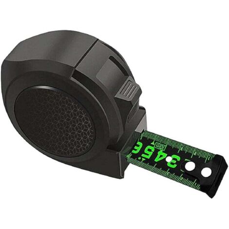 Ruban à Mesurer en Acier Fuorescent,Mètre Ruban Fluorescents Autobloquants,Mètre Ruban Rétractable en Acier Inoxydable Fluorescent,5m×25mm Outils Ruban à Mesurer Durables pour Projet Construction (1/4)