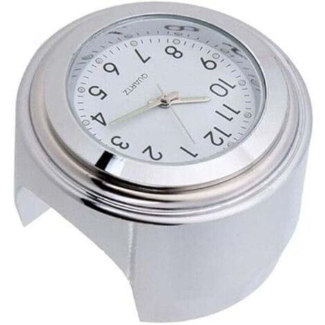 Thermomètre De Guidon Moto Étanche En Aluminium - 22-25mm, Lumineux Et Robuste Avec Clé Hexagonale