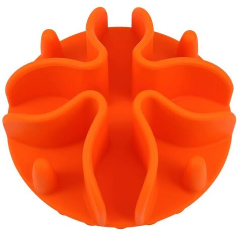 Gamelle Anti-Bienvenue pour Chien Gamelle à Alimentation Lente pour Chien et Chat Gamelle à Alimentation Lente en Silicone antidérapante adaptée à différentes Tailles de Gamelles pour Animaux de Compa (1/4)
