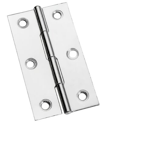 Charnières Robustes en Acier Inoxydable Poli pour Armoires, Portes et Meubles Charnières Métalliques à Fermeture Dissimulée, Usage Domestique & Professionnel