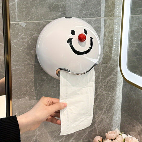 mural, étanche - Organisateur de salle de bain en plastique durable avec installation facile, conception peu encombrante pour les salles de bain contemporaines, décoration et accessoires de toilettes