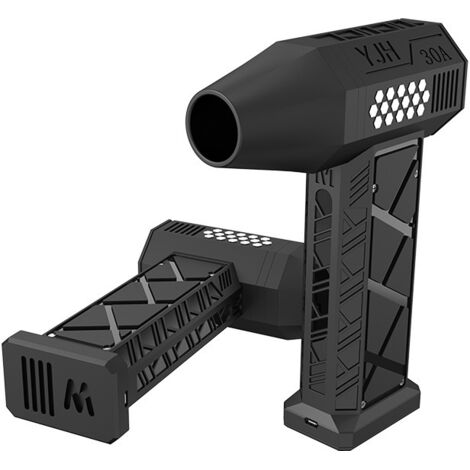 Souffleur de Poussière Ouragan Haute Vitesse 130 000 tr/min, Mini Souffleur Portatif Sans Fil avec Ventilateur Turbo pour Nettoyage Intensif (1/3)