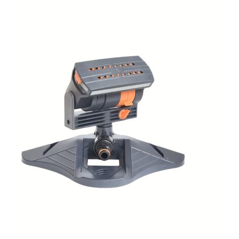 1 pc. Arroseur de jardin avec 16 buses, tête réglable rotative à 180°, système d'irrigation automatique, large couverture, facile à installer, sans électricité, idéal pour pelouse et jardin (1/5)