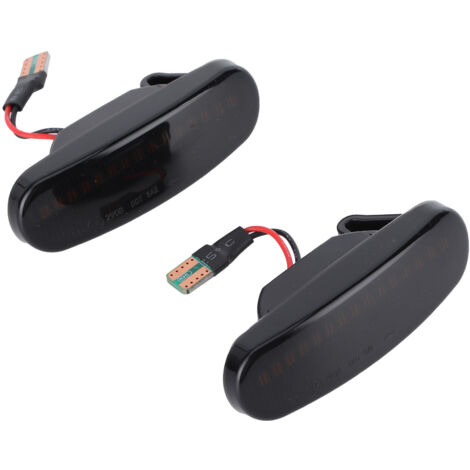 Lot de 2 feux de position latéraux à LED 51717793 51942933 adaptés à Fiat Panda 169 Grande Punto 199 Smoke (1/5)